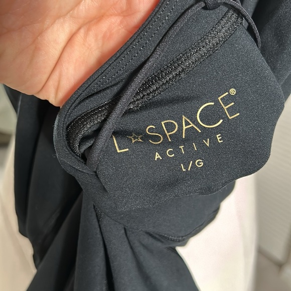 L*Space Go The Distance Jumpsuit Black size L- EUC - Picture 16 of 16